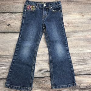 RVT Medium Distressed Peace Stitched Pocket Jeans